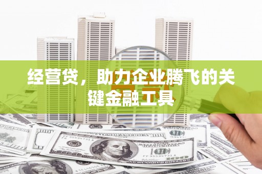 濉溪经营贷，助力企业腾飞的关键金融工具