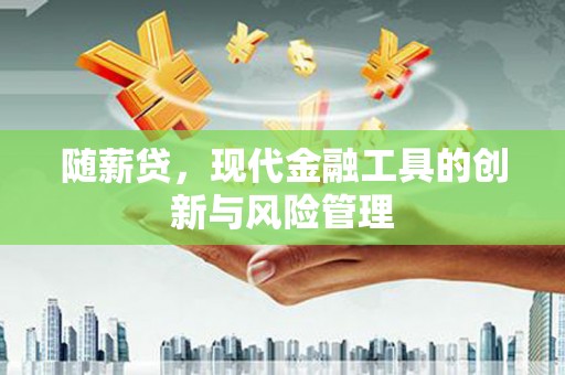濉溪随薪贷，现代金融工具的创新与风险管理