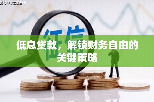 濉溪低息贷款，解锁财务自由的关键策略