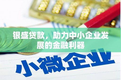 濉溪银盛贷款，助力中小企业发展的金融利器