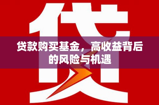 濉溪贷款购买基金，高收益背后的风险与机遇