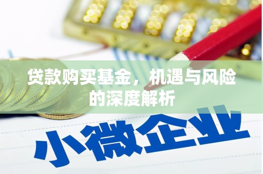 濉溪贷款购买基金，机遇与风险的深度解析