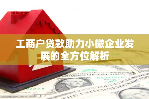 濉溪工商户贷款助力小微企业发展的全方位解析