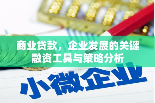 濉溪商业贷款，企业发展的关键融资工具与策略分析