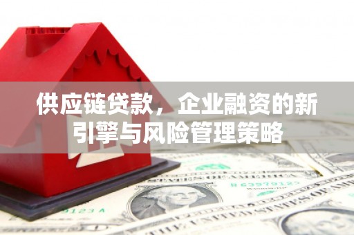 濉溪供应链贷款，企业融资的新引擎与风险管理策略