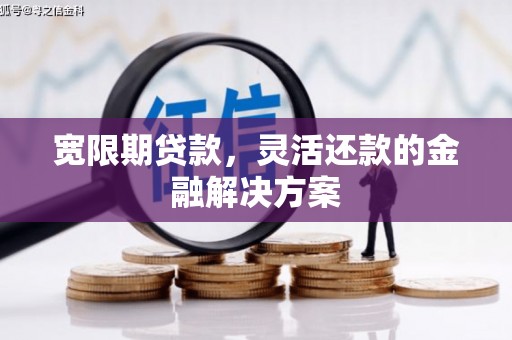 濉溪宽限期贷款，灵活还款的金融解决方案