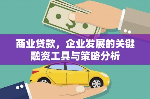 濉溪商业贷款，企业发展的关键融资工具与策略分析