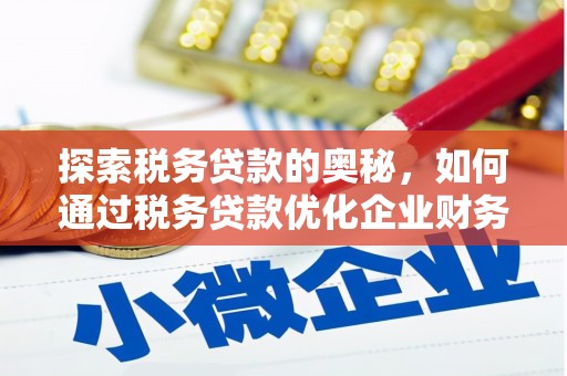濉溪探索税务贷款的奥秘，如何通过税务贷款优化企业财务