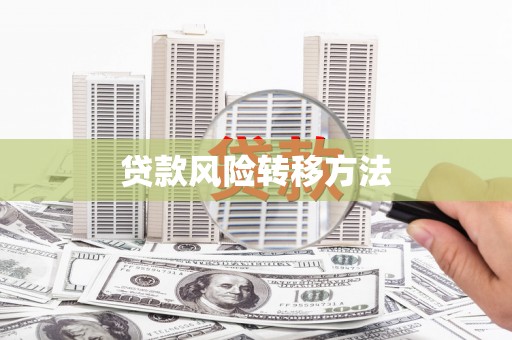 濉溪贷款风险转移方法