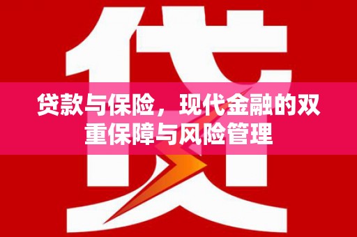 濉溪贷款与保险，现代金融的双重保障与风险管理