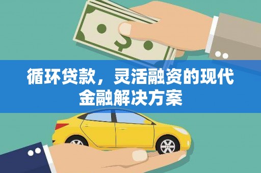 濉溪循环贷款，灵活融资的现代金融解决方案