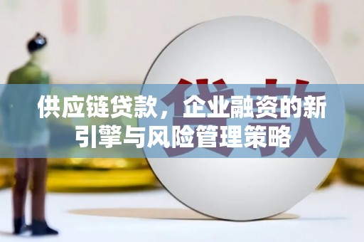 濉溪供应链贷款，企业融资的新引擎与风险管理策略