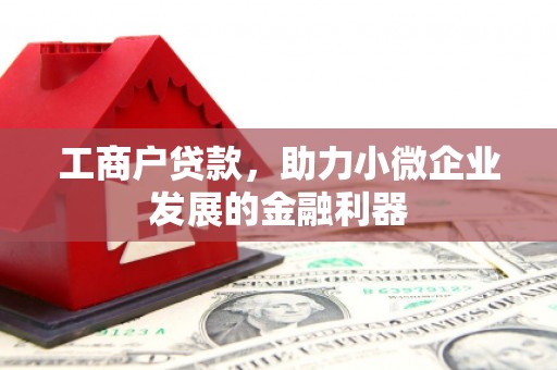 濉溪工商户贷款，助力小微企业发展的金融利器