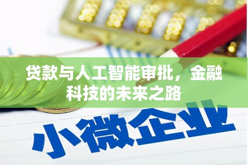 濉溪贷款与人工智能审批，金融科技的未来之路