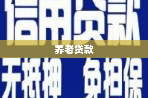 濉溪养老贷款